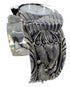 Southwest Authentic Sterling Silver Cuff Watch CX47943