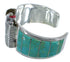 Southwest Genuine Sterling Silver Turquoise Cuff Watch CX48621