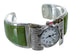 Southwest Turquoise Authentic Sterling Silver Cuff Watch CX48635