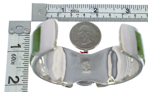 Southwest Turquoise Authentic Sterling Silver Cuff Watch CX48635