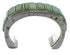 Genuine Sterling Silver Turquoise Cuff Bracelet Jewelry CX48927