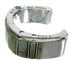 Authentic Sterling Silver Turquoise Cuff Bracelet Jewelry CX48928