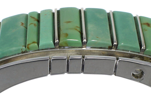 Turquoise Southwest Sterling Silver Cuff Bracelet Jewelry CX48930