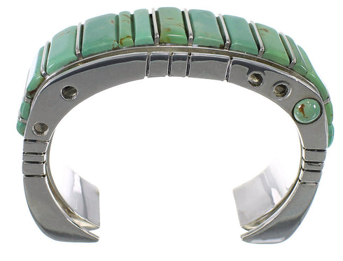 Turquoise Southwest Sterling Silver Cuff Bracelet Jewelry CX48930