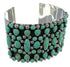 Authentic Sterling Silver Turquoise Southwest Cuff Bracelet CX49000