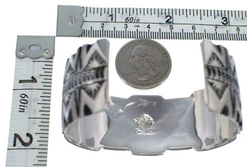 Sterling Silver Turquoise Southwest Cuff Bracelet Jewelry CX49128