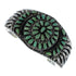 Southwest Turquoise Genuine Sterling Silver Cuff Bracelet CX49378