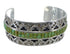 Turquoise Southwest Sterling Silver Heavy Cuff Bracelet CX49287