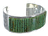 Turquoise Sterling Silver Southwest Cuff Bracelet CX49428