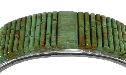 Turquoise Southwest Genuine Sterling Silver Cuff Bracelet CX49433