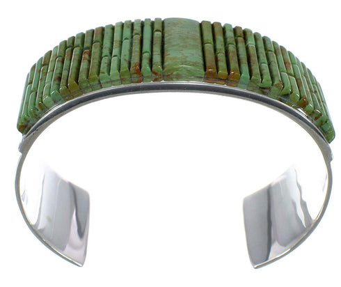 Turquoise Southwest Genuine Sterling Silver Cuff Bracelet CX49433
