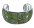 Southwest Sterling Silver And Turquoise Cuff Bracelet CX49499
