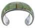 Southwest Sterling Silver And Turquoise Cuff Bracelet CX49499