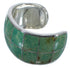 Southwest Genuine Sterling Silver Turquoise Cuff Bracelet CX49508