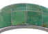 Southwest Genuine Sterling Silver Turquoise Cuff Bracelet CX49508