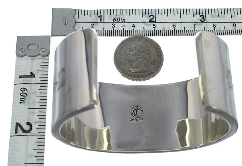 Sterling Silver Southwest Turquoise Inlay Cuff Bracelet CX49527