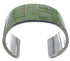 Southwestern Sterling Silver Turquoise Inlay Cuff Bracelet CX49530