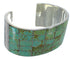 Sterling Silver Turquoise Inlay Southwestern Cuff Bracelet CX49537
