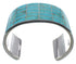 Authentic Sterling Silver Turquoise Southwestern Cuff Bracelet CX49542