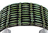 Turquoise Needlepoint Sterling Silver Heavy Cuff Bracelet CX49560