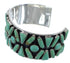 Sterling Silver Turquoise Sturdy Southwest Cuff Bracelet CX49570