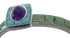 Sterling Silver Southwest Multicolor Turquoise Cuff Bracelet CX49637