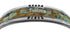 Multicolor Silver Native American Village Design Cuff Bracelet CX49649