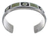 Southwest Turquoise Genuine Sterling Silver Cuff Bracelet CX49650