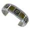 Genuine Sterling Silver Turquoise Southwest Cuff Bracelet CX49653