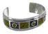 Genuine Sterling Silver Turquoise Southwest Cuff Bracelet CX49653