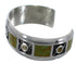 Genuine Sterling Silver Turquoise Southwest Cuff Bracelet CX49653