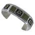 Genuine Sterling Silver Southwest Turquoise Cuff Bracelet CX49654