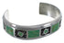 Turquoise Southwest Authentic Sterling Silver Cuff Bracelet CX49658