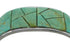 Turquoise Silver Southwestern Well-Built Cuff Bracelet CX49890
