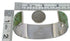 Silver Turquoise Southwestern Well-Built Cuff Bracelet CX49893