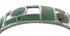 Southwest Sterling Silver Turquoise Inlay Cuff Bracelet CX49906