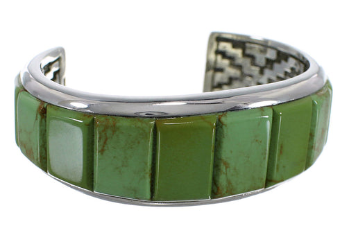 Sterling Silver Southwest Turquoise High Quality Cuff Bracelet CX49915