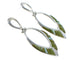 Southwestern Turquoise Opal Sterling Silver Post Earrings AX50302