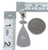 Sterling Silver Multicolor Inlay Pendant AX50381