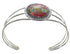 Multicolor Native American Village Design Silver Cuff Bracelet CX50158