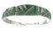 Southwest Sterling Silver Turquoise And Opal Link Bracelet CX51203