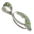 Turquoise And Opal Sterling Silver Pendant AX51870