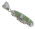 Silver Jewelry Turquoise And Opal Inlay Pendant YX51590