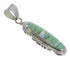 Turquoise And Opal Inlay Sterling Silver Pendant YX51595