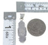Multicolor Inlay Silver Pendant YX51628