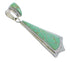 Authentic Turquoise Silver Pendant Jewelry YX51729