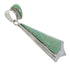 Southwest Turquoise Inlay Sterling Silver Pendant YX51733