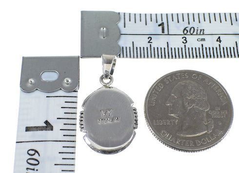 Multicolor Sterling Silver Southwestern Pendant YX52518
