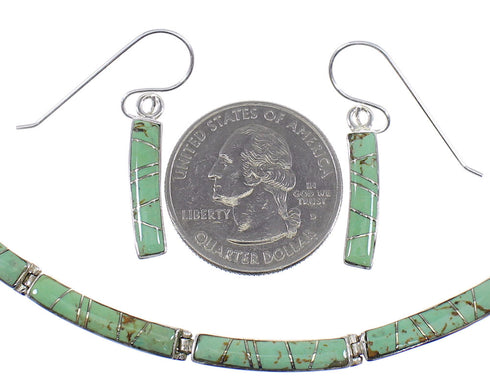 Sterling Silver Turquoise Southwest Jewelry Set CX52158