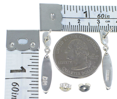 Multicolor Sterling Silver Southwestern Earrings YX53583